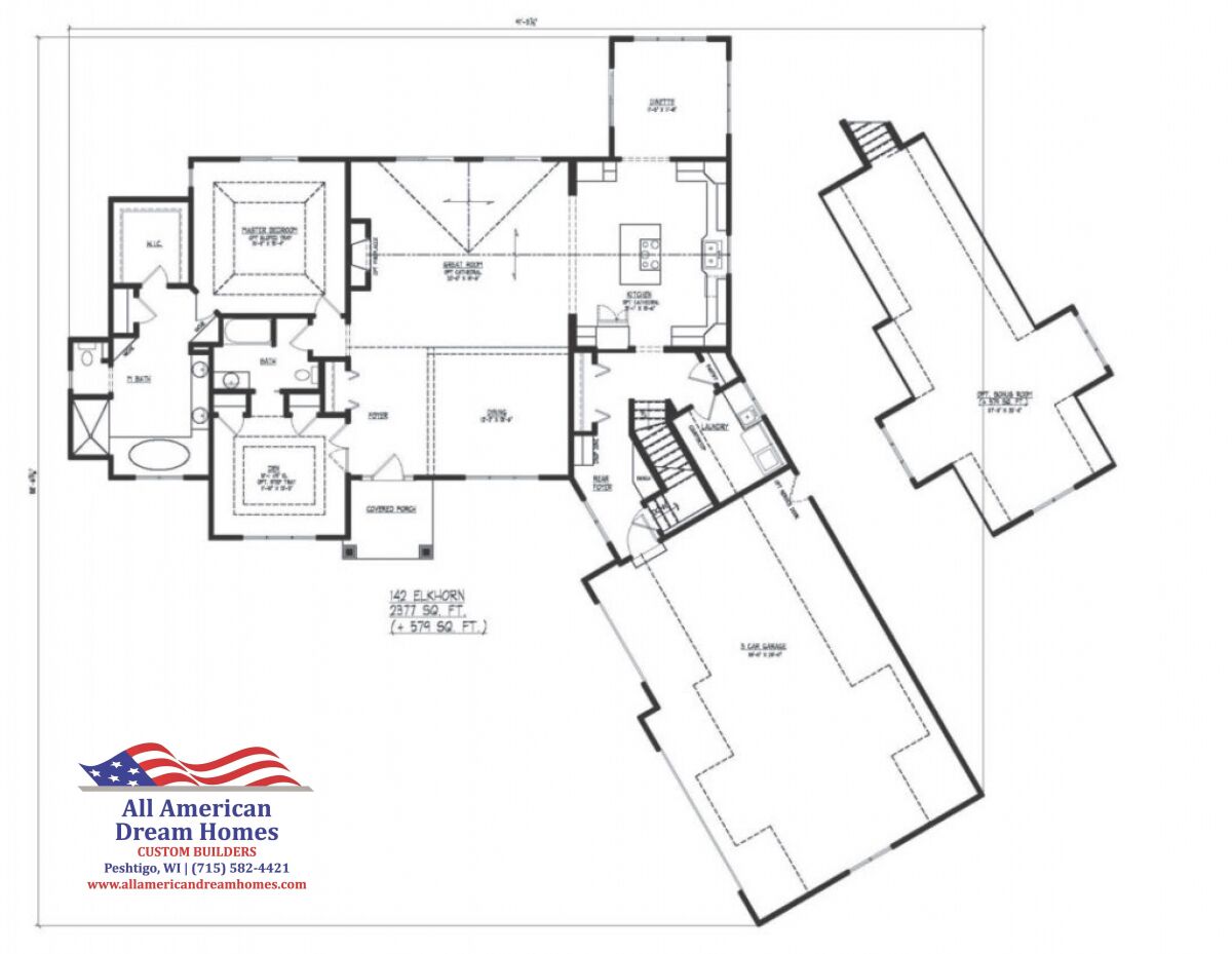 Elkhorn All American Dream Homes Custom Home Builder